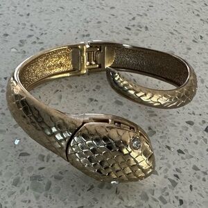 Gold Snake Watch
